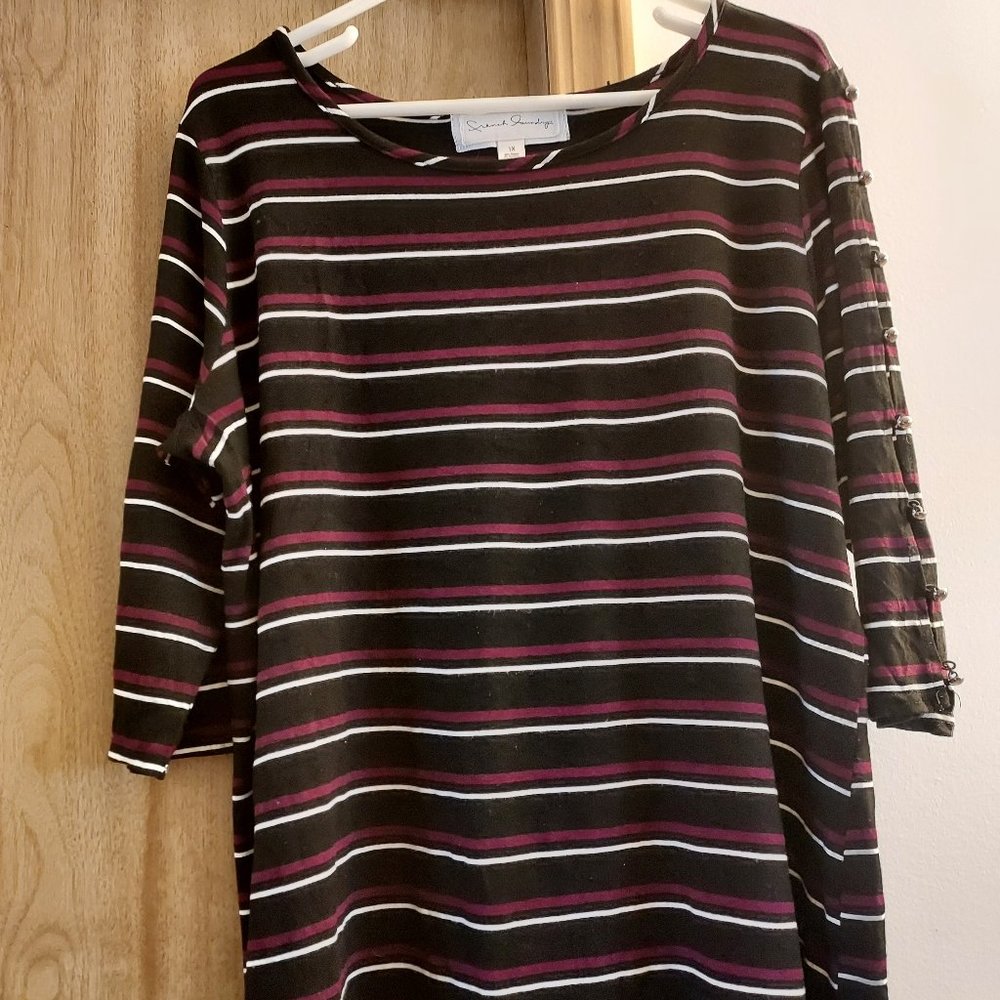 French Laundry 3/4 Sleeve Top